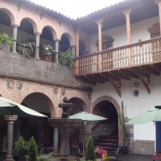 cusco courtyard