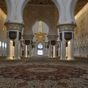 Inside Sheikh Zayed Mosque